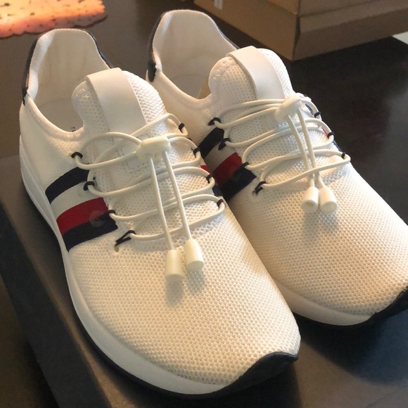Tommy Hilfiger Shoes - Tommy Hilfiger White and Navy Sneakers